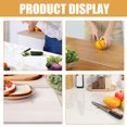 thumbnail image 3 of WASHWEPE Butcher Block Counter Top Acrylic Rectangle Cutting Board For Kitchen Use 1Pcs, 3 of 6