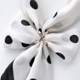 thumbnail image 3 of 6 Piezas Mujer Elegante Cruz Seda Bufanda Clip Anillo Hebilla Bufanda Clip Triple Anillo Metal Perla Flor Clip para Bufanda Ropa, 3 of 5