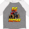 thumbnail image 4 of Inktastic Big Brother Monster Truck Boys Long Sleeve Baby Bodysuit, 4 of 5