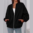 thumbnail image 6 of Aellinatey Comfortable Fleece Lined Autumn Jacket Breathable Outerwear Multiple Pockets Essential, 6 of 20