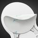 thumbnail image 2 of Ruedas universales autoadhesivas para muebles, 4 Uds. (doble bola blanca) Likrtyny Para estrenar, 2 of 4