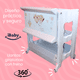 thumbnail image 4 of Bañera Para Bebé Organizador Y Cambiador Cascate Ibaby Gris Gris Cascate rosa, 4 of 7