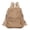 Khaki, variant on Convertible Backpack Purse for Women, Soft Corduroy Lightweight Multi Pocket Shoulder Bag, Casual Travel Daypack with Detachable Crossbody Strap, 5 Solid Pastel Color Options