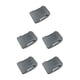 thumbnail image 2 of Riwesomey Estante de almacenamiento de ABS portátil 18V Fix Heavy Duty Base preperforada Soporte de taller Reemplazo para BAT622 Negro 5piezas, 2 of 6