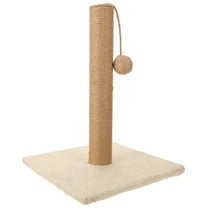 ELAYARD Vertical Cat Scratching Post in Light Brown with Sisal for Home Use and Placement