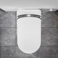 thumbnail image 3 of Starry Night Light Smart Toilet with Bidet, Auto Open/Close Seat with Foot Sensor, LED Display, Warm Water & Dryer, Modern Toilet for Bathroom, White, 3 of 7