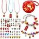 thumbnail image 1 of para Pulseras para Niñas, 62 Piezas, de Pulseras con Abalorios, Abalorios de Joyería, Pulseras Y Cadena de Collar para Manualidades, Reg perfecl Fabricación de pulseras, 1 of 8