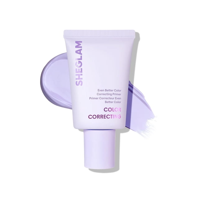Primer corrector de color SHEGLAM Even Better en tono morado