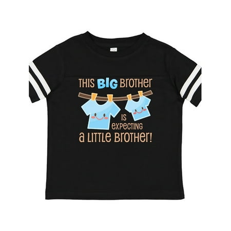 

Inktastic This Big Brother is Expecting a Little Brother Gift Toddler Boy Girl T-Shirt