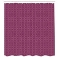thumbnail image 3 of Ambesonne Antique Oriental Shower Curtain, Magenta Floral Art, 69"Wx75"L, Magenta Lilac, 3 of 5