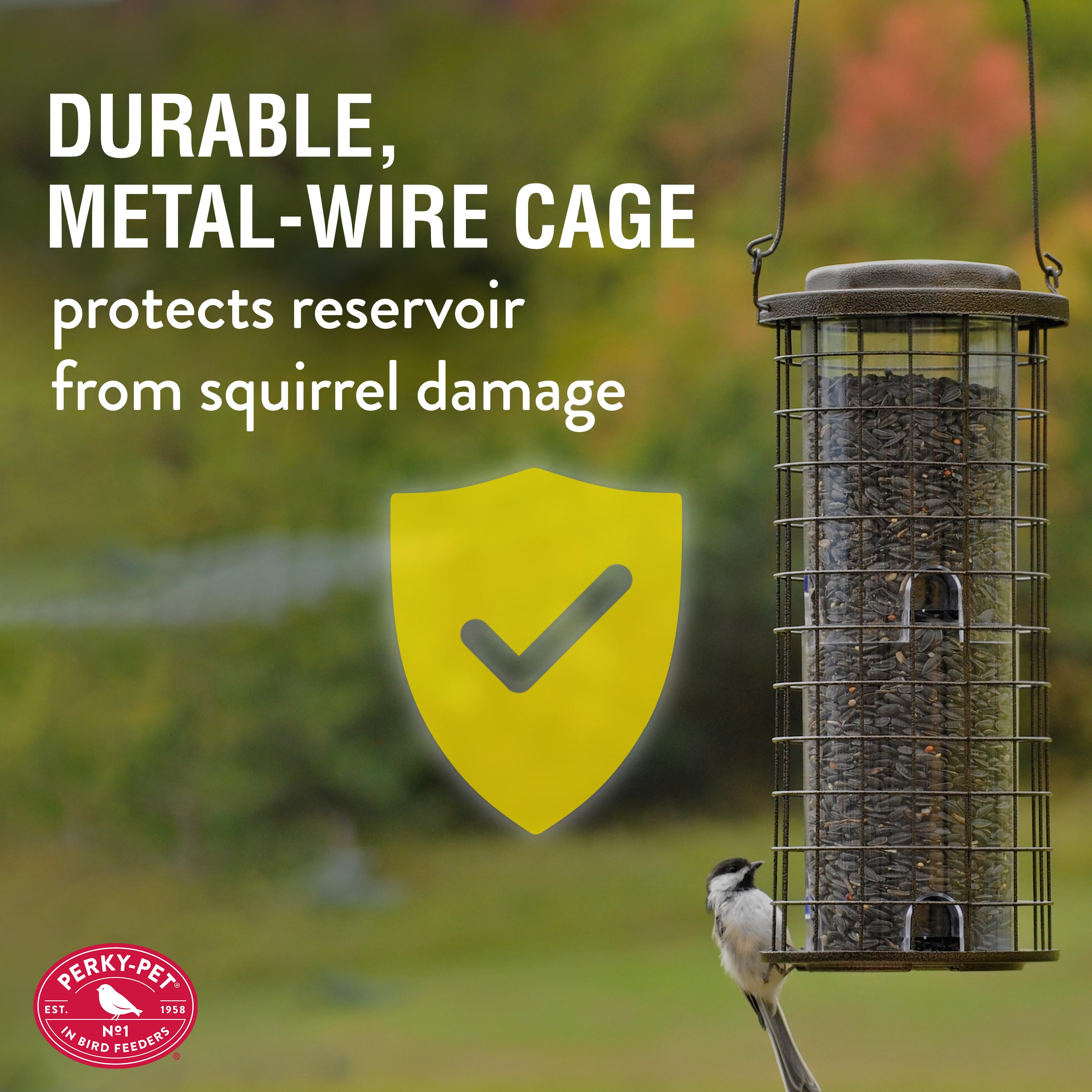 Perky-Pet 3 lb Squirrel Stumper Wild Bird Feeder