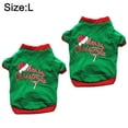 thumbnail image 2 of Camiseta navideña para perros, ropa de algodón para mascotas, vestido navideño para perros590, 2 of 5