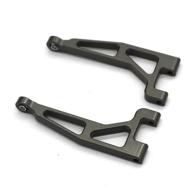 Brazo de suspensión trasero mejorado de aleación de aluminio Vogacara RCGOFOLLOW para 1/16 MJX Titanio