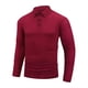 thumbnail image 1 of Blusa y camisa de manga larga con cuello vuelto para hombre, camisa deportiva de color liso con solapa y botones, blusa de poliéster de manga larga con solapa para hombre, 1 of 8