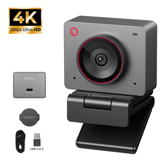 OBSBOT Meet 2 AI-Powered 4K Webcam with Fast Auto Focus, Gesture