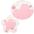 thumbnail image 3 of 4 posavasos de flor de cerezo, mantel individual, almohadilla aislante, polvo pequeño MFZFUKR CPB-DE-LYY1140-1, 3 of 5
