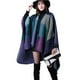 thumbnail image 3 of Minnieouse Ponchos de moda, capas ligeras, suaves, de gran tamaño, chales, silenciador lavable, bufanda acolchada de Cachemira de simulación Accesorios de disfraces Violeta, 3 of 5