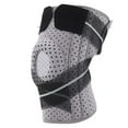 thumbnail image 1 of Knee Support Brace with Patella Silica Gel Pads Adjustable Compression Knee Sleeve Strap for Cycling Basketball Running, 1 of 11