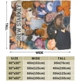 thumbnail image 3 of Blanket Drew Actor Starkey Throw Flannel Blankets Warm Soft Cozy Fuzzy Blanket for Bed Sofa Couch Camping Travel Gift Blankets for All Seasons 80"x60", 3 of 6