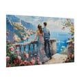 thumbnail image 2 of 1000 PCS Couples & Mountains,Seas Wooden puzzles for adults 1000 pieces,Unique and Beautiful Design,Enchanting Couples Wood Puzzle 1000 Piece,Charm Gift for Lover,Creative Activity Hobbies for Adults, 2 of 6