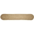 thumbnail image 4 of VHC Brands Jute Farmhouse Tabletop Kitchen Oval 13x72 Runner, Natural Tan, 4 of 5