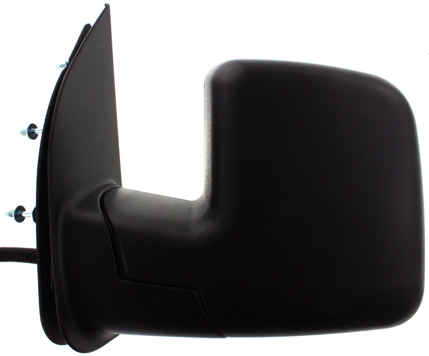 Mirror Compatible With 2009-2013 Ford E-450 Super Duty E-350 Left Driver Side Textured Black Kool-Vue