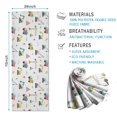 thumbnail image 2 of Cartoon Construction Vehicles Geometric Shapes Hot Yoga Mat Towel Non Slip for Hot Yoga - Quick-Drying Yoga Mat Cover with 4 Corner Pockets with Travel Bag - Hot Yoga Towel Non Slip 70"x26", 2 of 6