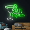 thumbnail image 3 of Handmadetneonsign Salty Like My Margarita Neon Sign, Margaritas LED Light, Margarita Neon Light, 3 of 5