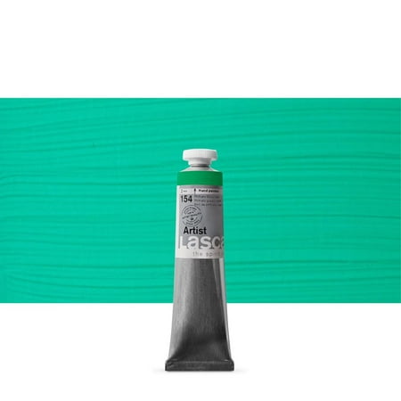 UPC: 7612254003800 | Lascaux Artist Acrylics – Phthalo Green Light 45 ml tube
