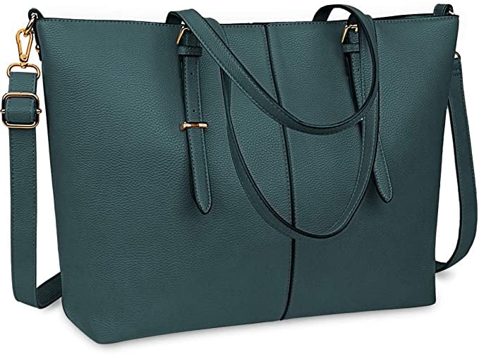 Lot De 3 Sacs Pour Ordinateur Portable En Toile - 40 Cm, Grands Compartiments, Bandoulière, Pour Femme Et Travail - 11