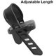 thumbnail image 4 of 2 correas para pedales de bicicleta estática, correa de pedal universal de longitud ajustable resistente que se adapta a la mayoría de pedales de bicicleta estática y ciclismo, 4 of 5