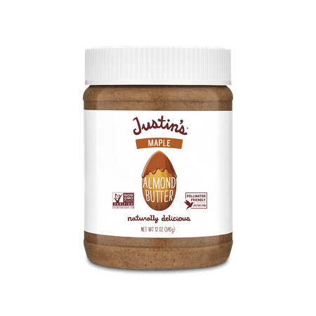 JUSTIN'S Maple Almond Butter, 12 oz Jar