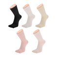 thumbnail image 3 of Unique Bargains  1 Pair Five Toe Socks Comfortable Warmth Socks for Women Pink, 3 of 6