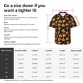 thumbnail image 5 of Pofeuu Cartoon Snail Print Hawaiian Shirt for Men Sleeves Casual Button Down Summer Beach Dress Shirts T-Shirts,Large, 5 of 7