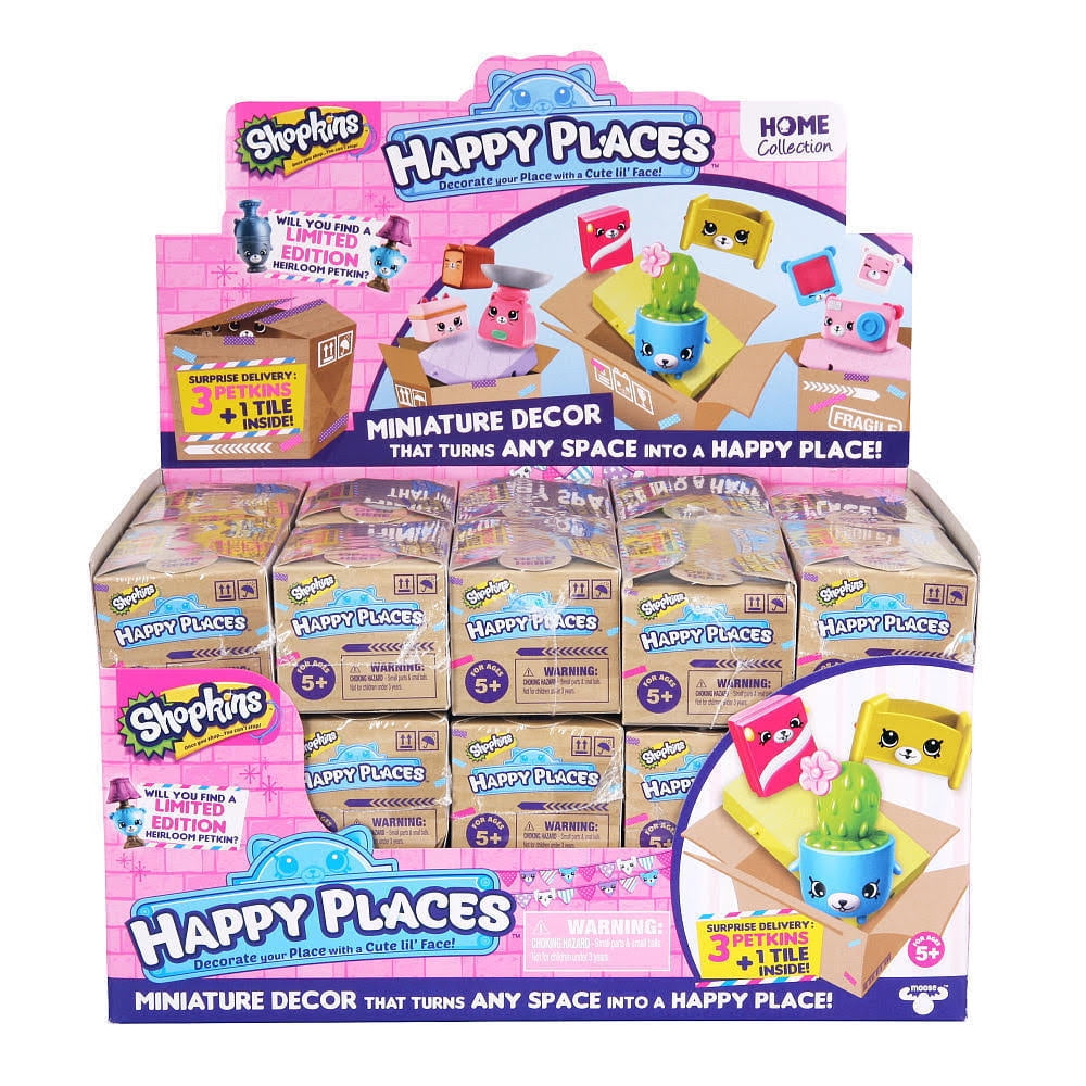 Shopkins Happy Places ♡ Lil Shoppie Disney Blind Packs Pony & Decorator Packs 