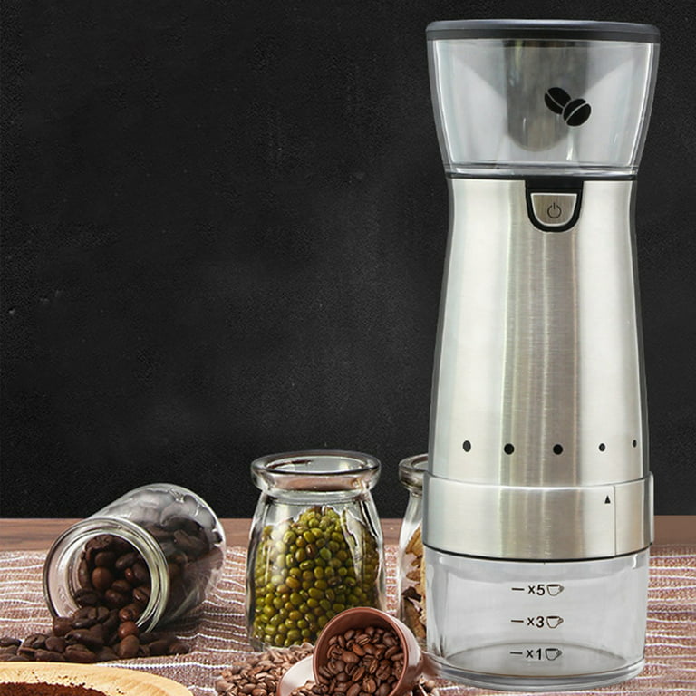 Jikolililili Cordless Coffee Grinder Electric, USB Rechargeable Spice  Grinder Electric with 304 Stainless Steel Blade and Removable Bowl,Coffee  Bean