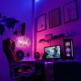 thumbnail image 5 of Y YUNHSOM Good Luck Neon Sign, USB Power Dimmable LED Neon Sign for Wall Decor, Bedroom Bar, Home, Party, and Commercial Decoration (15.7*11.8 inches), 5 of 9