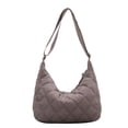 thumbnail image 4 of Bolsa bandolera de nailon para mujer bandolera acolchada de algodón de color liso JShteea  Para Estrenar, 4 of 8