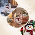 thumbnail image 5 of SLYNSHome Christmas Glass Tumbler 420ml Hand Blown Crystal Whiskey Cup with Gold Rim for Holiday Barware Home Christmas Party Gift, 5 of 7