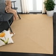 thumbnail image 2 of SAFAVIEH Braided Rishika Solid Machine Washable Reversible Area Rug, Beige/Tan, 2' x 3', 2 of 9