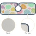 thumbnail image 3 of 3Pcs SKYSONIC Faucet Absorbent MatColored Easter Eggs Dots Washable Counter Drying Pads Behind Faucet, 3 of 7