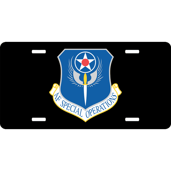 U.S. Air Force Special Operations License Plate