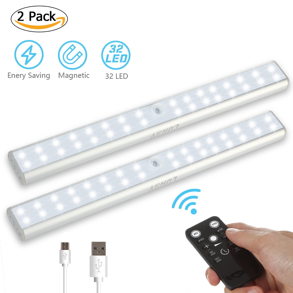 3 Pack Wireless Spotlight with Remote and Battery Operated Stick on Anywhere for Lighting up Painting Picture Artwork Closet LUNSY LED Accent Lights 