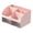 Pink, variant on Ngheia pan Holder Desk Organizer – 6 Compartments & 2 Drawers, Plastic Desktop Storage for schol, Home, Back to Fall Semester, White, Great for Taecher Desk Desk Organizer