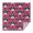 Cute Bulldogs, variant on Cute Cartoon Dachshund Square Tablecloth,Waterproof Square Table Cover,Wipeable Spillproof Washable Table Cover for Home Kitchen Party Decor 42"X42"(107x107cm)
