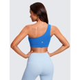 thumbnail image 2 of Sostén CRZ YOGA Butterluxe de un Hombro, Bajo Impacto, Azul, Talle XL, 2 of 4