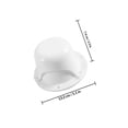 thumbnail image 2 of Homoyoyo RV Vent Covers White PE 1Set Efficient Airflow For Trailer Camper, 2 of 8