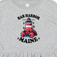 thumbnail image 4 of Inktastic Bar Harbor Maine Lobster Girls Toddler Dress, 4 of 5