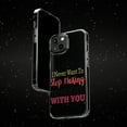 thumbnail image 6 of DistinctInk Clear Case for Apple iPhone 15 (6.1" Screen) - Never Stop Making Memories With You, 6 of 9