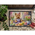 thumbnail image 3 of Decorating Easter Yorkshire Terrier Doormat, 3 of 5